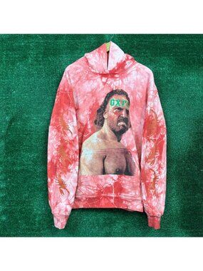 Westside Gunn GXFR Adam Page Mystery Valentine Day Tie-Dye Hoodie Size Large